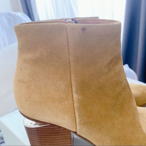 Alexander Wang Gabi Suede Booties in Almond - Picture 9 of 12